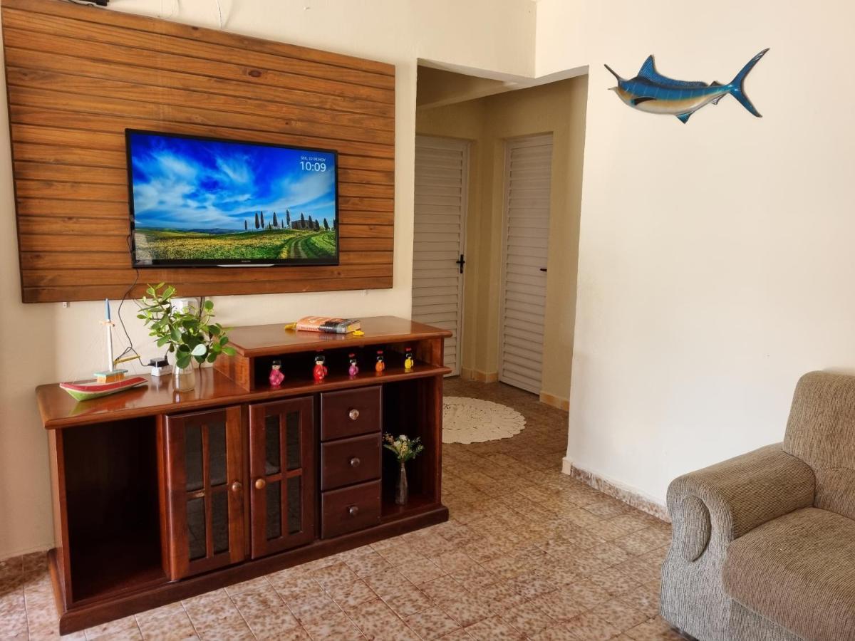 Confortavel Casa Com Piscina E Churrasqueira A 100M Da Praia 까라과따뚜바 외부 사진